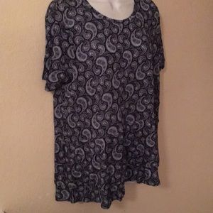 Blue Michael Kors top viscose